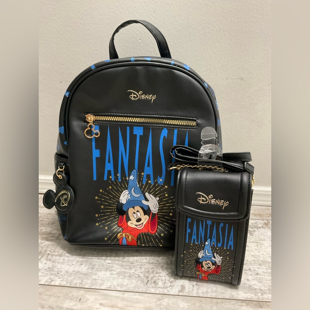 NWT Mickey fantasia backpack